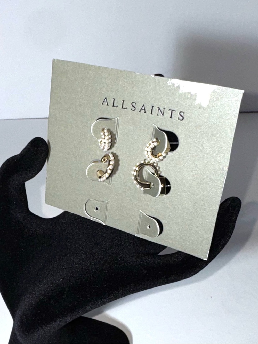 ALLSAINTS Pearl Earring Set